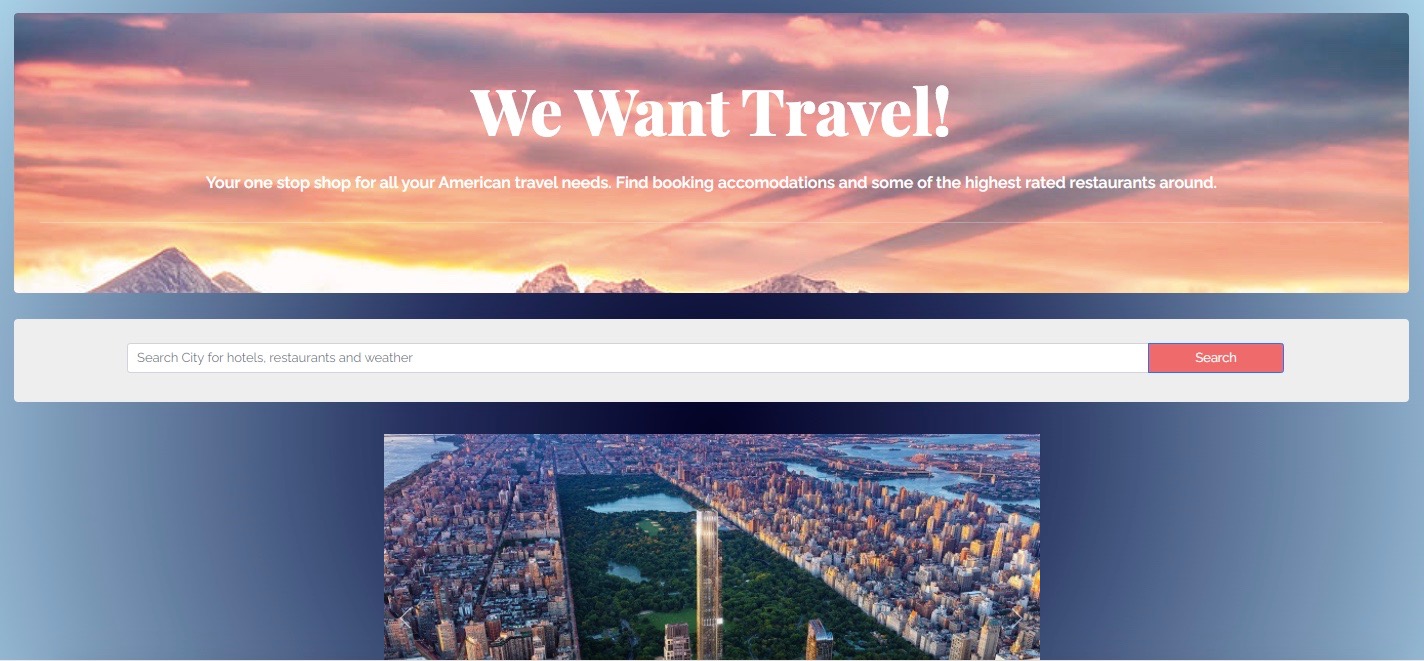Travel Page